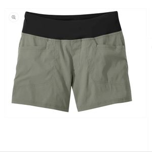 Outdoor research women's zendo shorts size medium flint